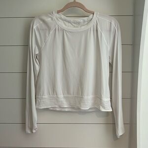 Lululemon White Long Sleeve